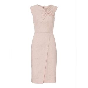 Tie Front Sheath Dress